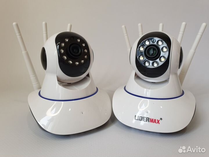 Видеокамеры wifi поворотные комнатные (видеоняня)