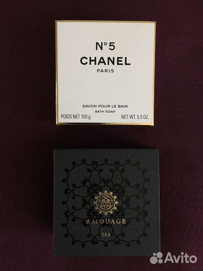 Мыло chanel № 5, sisley, amouage (мужское)