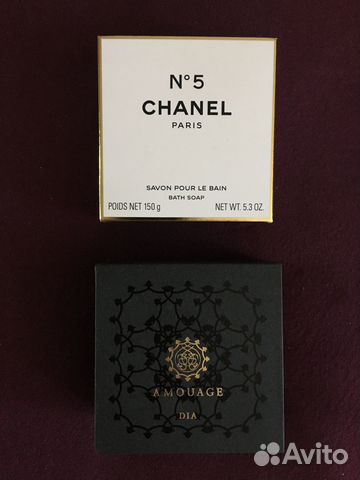 Мыло chanel № 5, sisley, amouage (мужское)