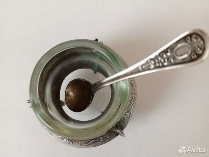 Солонка мельхиор СССР