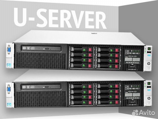 Сервер HP DL380p G8 8SFF 2x2650v2 64Gb p420i 1Gb 2