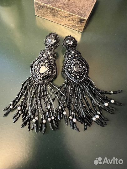 Серьги ручная работа