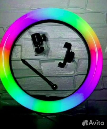 Кольцевая лампа RGB