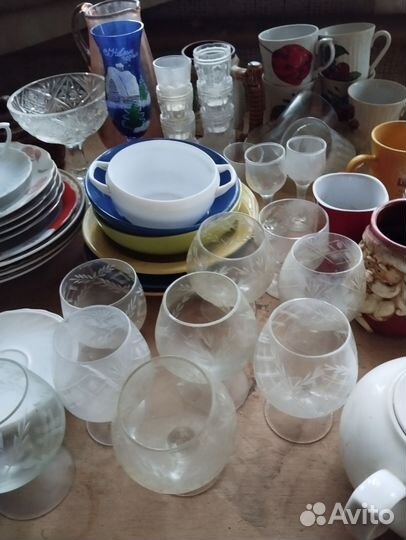 Посуда бу разная