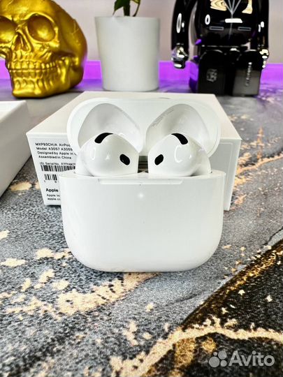 AirPods 4 Без шумоподавление