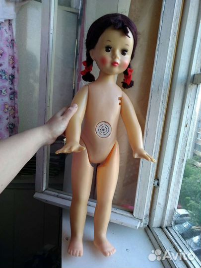 Кукла Нина СССР. Клеймо