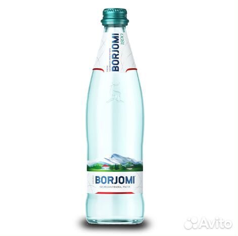 Минеральная вода Borjomi газированная 500мл (опт)