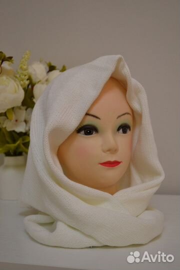 Вязаная косынка