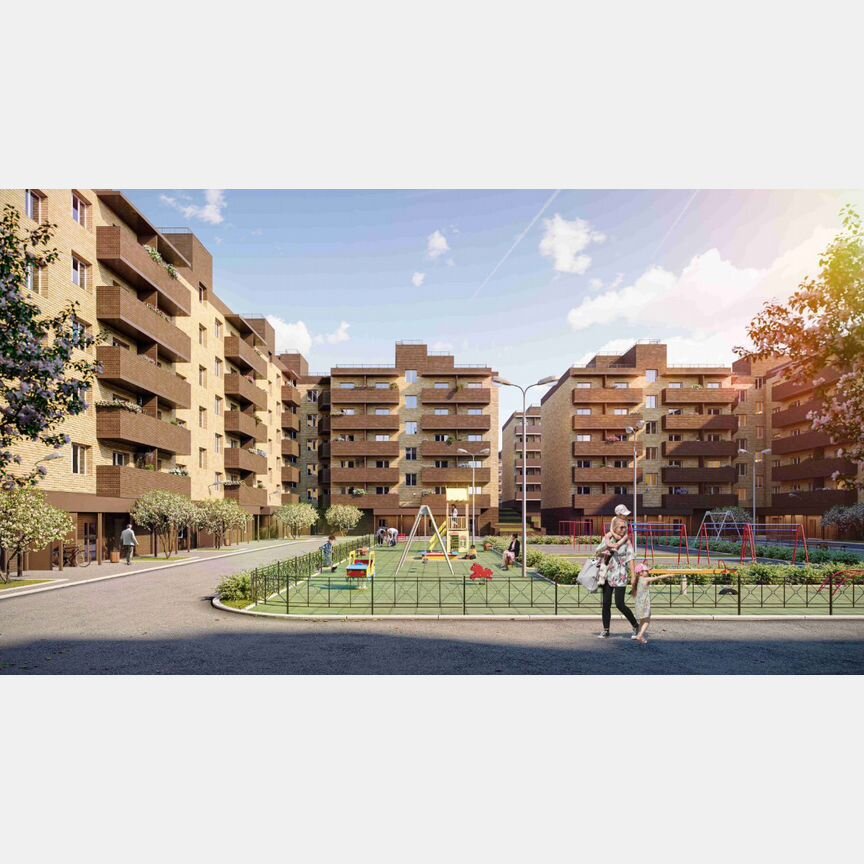 1-к. квартира, 46,1 м², 5/5 эт.