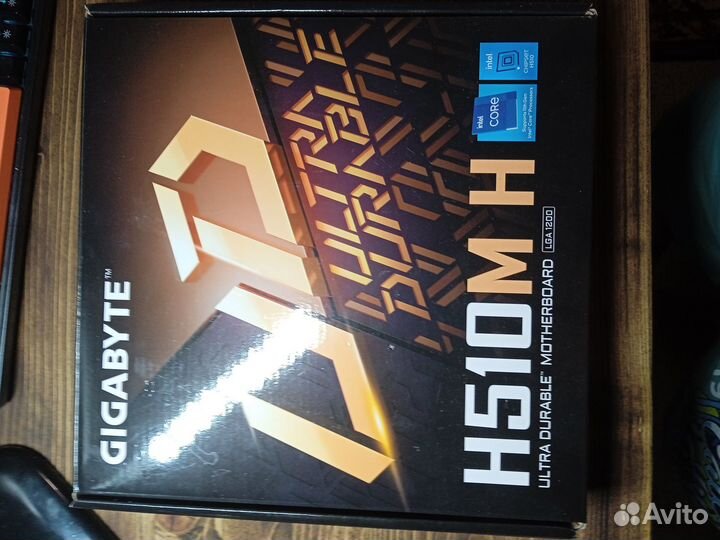 Материнская плата gigabyte h510m h + i3 10105f