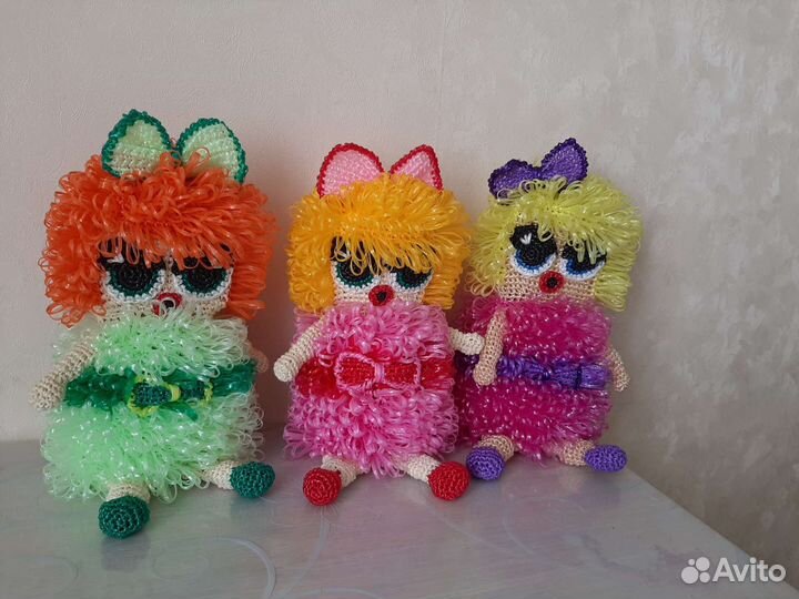 Мочалки игрушки