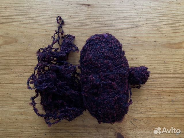 Нитки букле