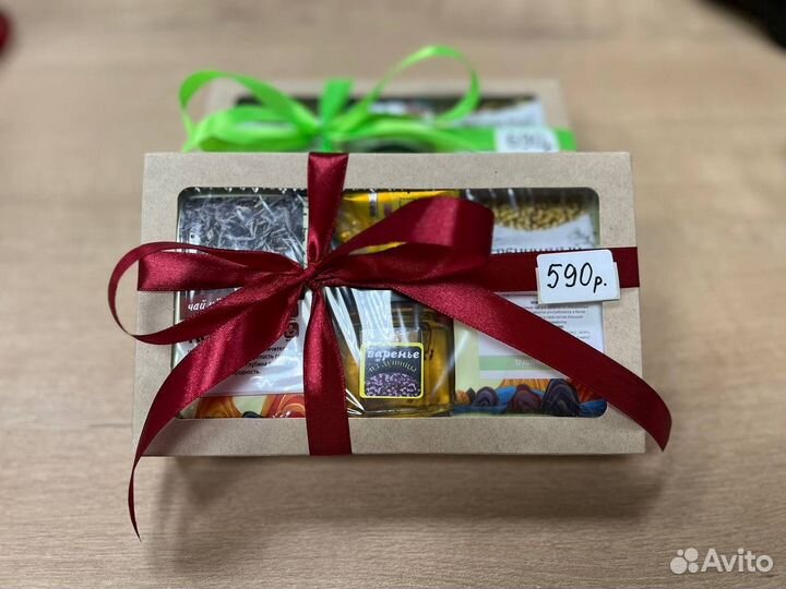 Подарок с чаем и мёдом, подарок учителю