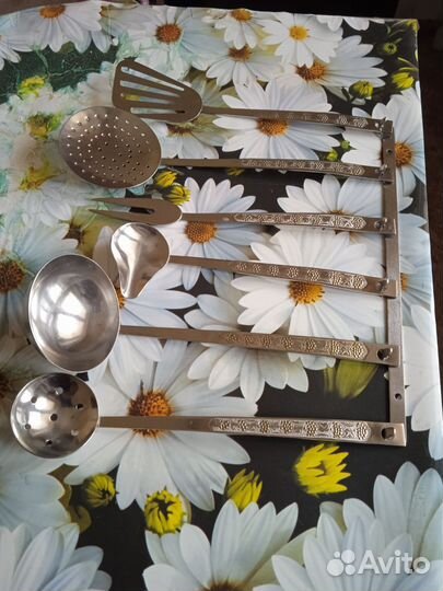 Кухонный набор нержавейка СССР 6 предметов