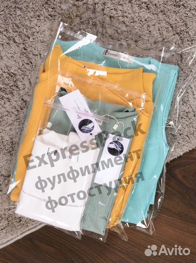 Пакет прозрачный бопп с клапаном для WB Ozon