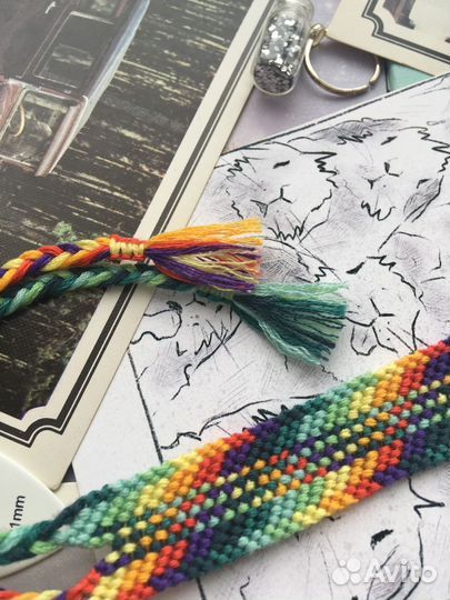 Фенечка из мулине