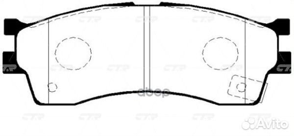 Колодки тормозные KIA clarus 96/RIO/shuma