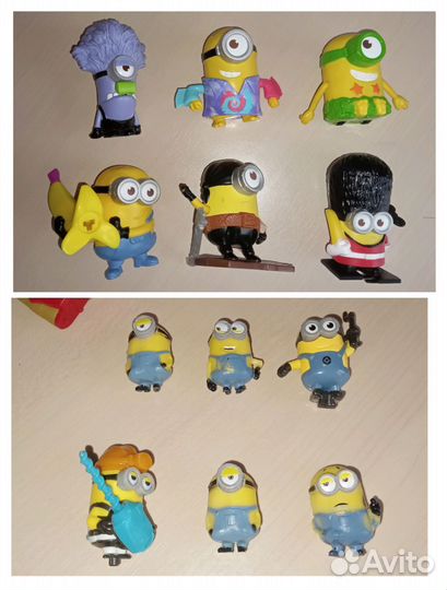 Миньон фигурки Макдональдс
