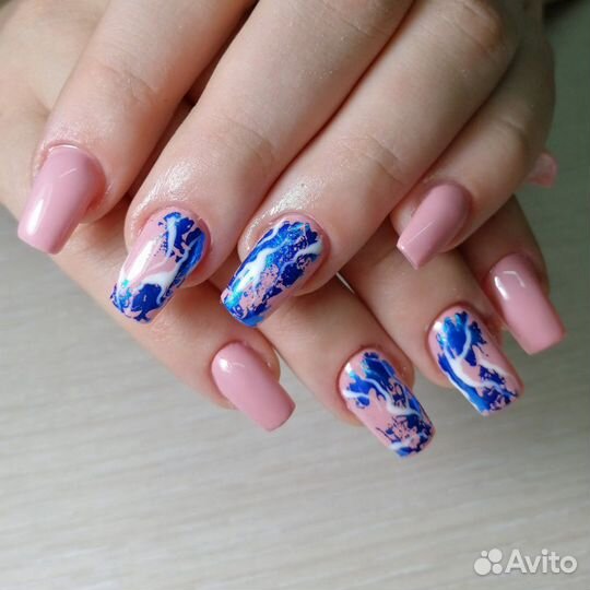 Наращивание ногтей, Шеллак, Педикюр