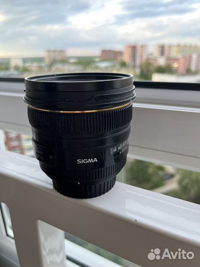 Объектив sigma 50 mm 1 4 для canon