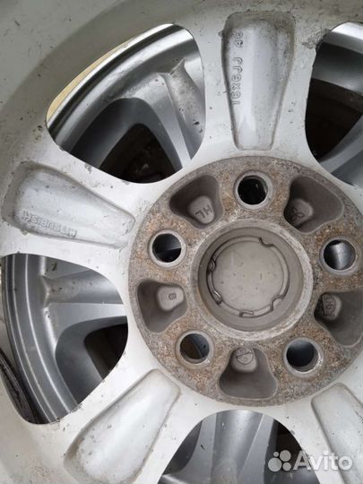 Диски литые R16 4шт 5 отв вылет 46мм Mitsubishi