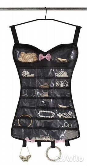 Органайзер для украшений: корсет / платье