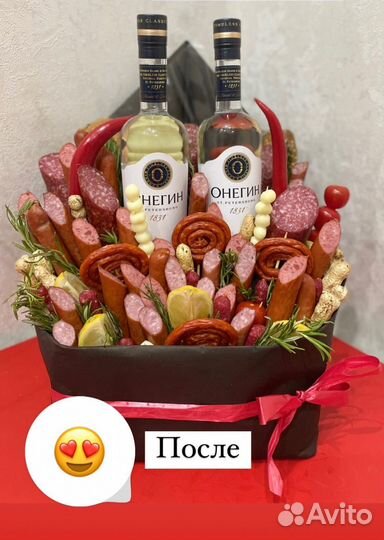 Съедобные букеты для мужчин