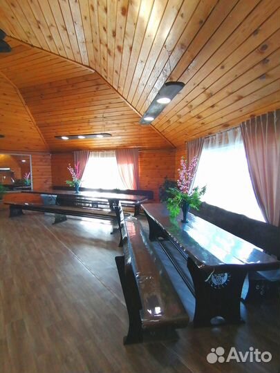 База отдыха, банкетный зал, баня, тёплые беседки