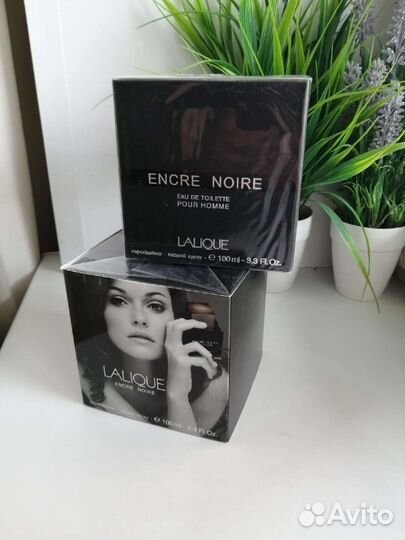 Мужские духи lalique encre noire Лалик