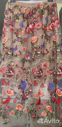 Раскошная юбка сетка