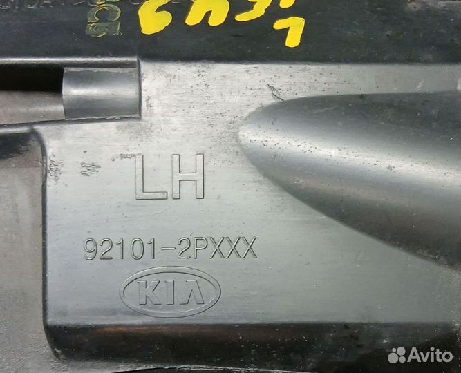 Фара левая Hyundai / Kia Соренто 2, 2009-2012, ксенон