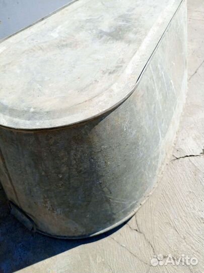 Таз оцинкованный
