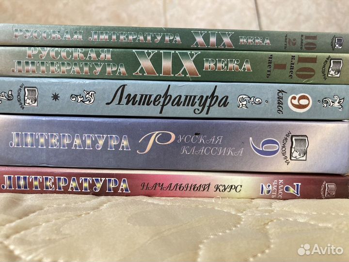 Учебники и хрестоматии по лит-ре 9- 10 класс
