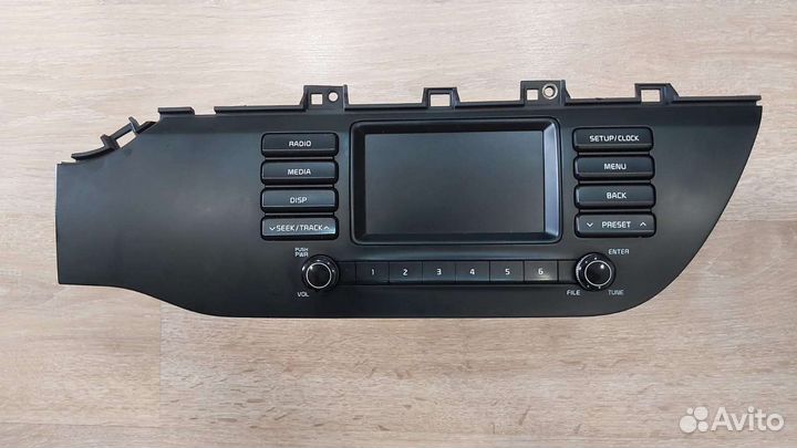 Заводская магнитола Киа Рио 4