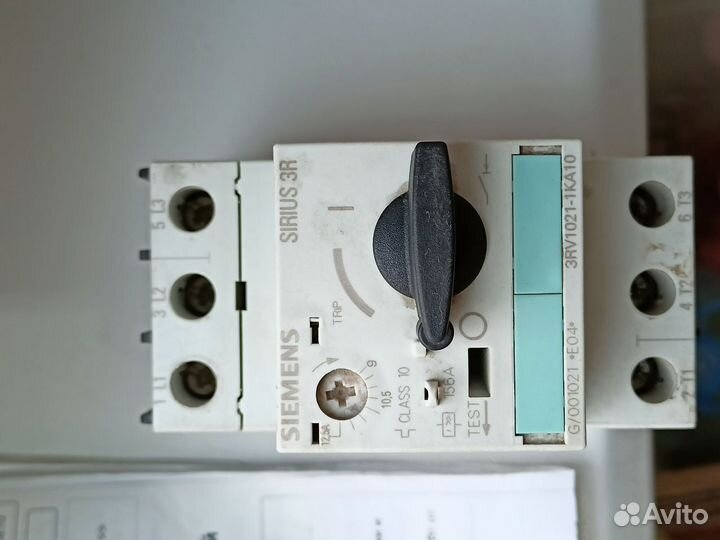 Автоматический выключатель Siemens 3RV1021-1KA10