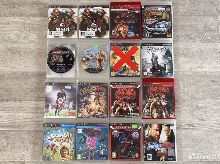 Лицензионные диски PS3