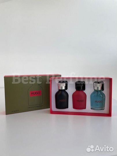 Hugo Boss 3*30 мл подарочный набор мужских духов