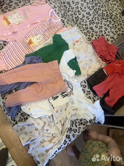 Вещи пакетом на девочку от 0 до 1 года