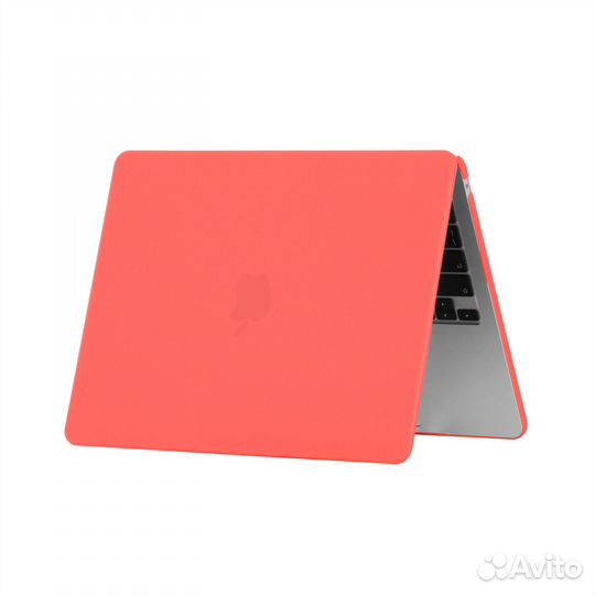 Чехол для MacBook Pro 13 2012-2015 матовый коралл