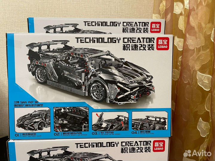 Автомобиль игрушечный, конструктор lego новый