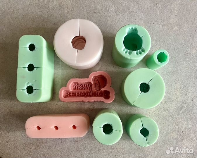 Силиконовые формы для мыла
