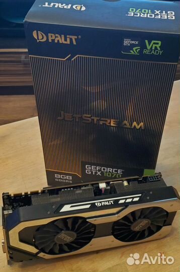 Видеокарта игровая Palit GeForce GTX 1070 8 Gb