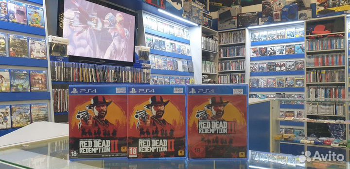 Игра Read dead redemption 2 ps4