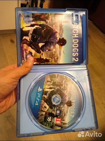 Watch Dogs 2 ps4 диск