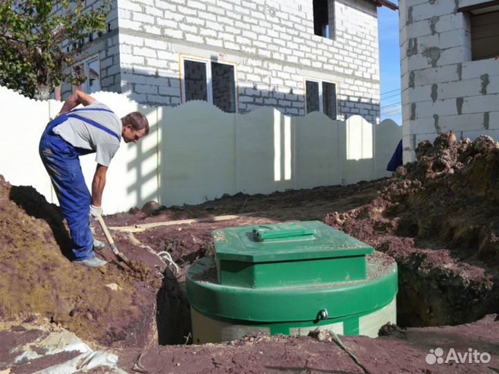 Септик био Малахит 3 накопительный