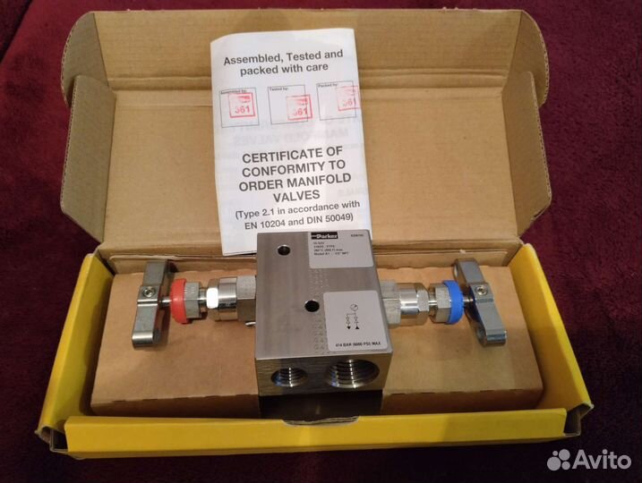 Манифольд Parker Manifold HLS2V (вентильный блок)