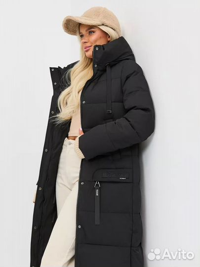 Пуховик женский зимний до 50