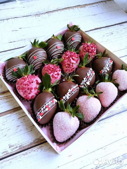Клубничные наборы. Клубника в шоколаде