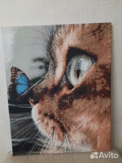 Алмазная мозаика 40 на 50 готовая