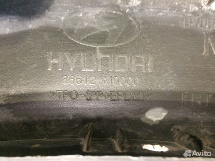 Спойлер бампера заднего Hyundai Creta